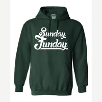 Sunday Funday — Hoodie / Forest Green