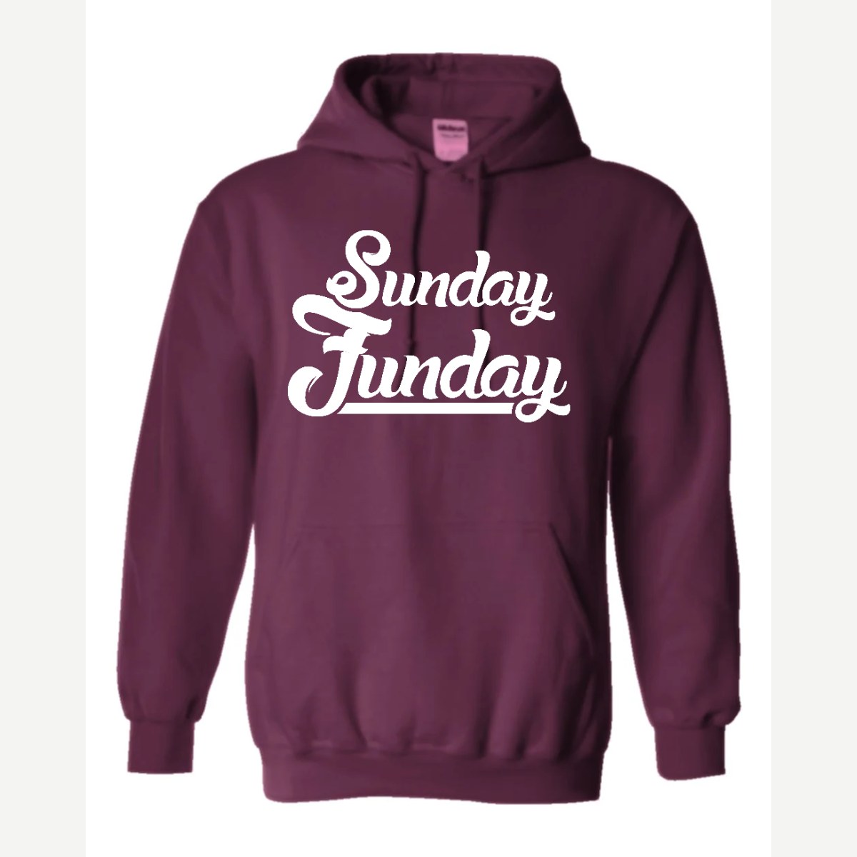Sunday Funday — Hoodie / Maroon