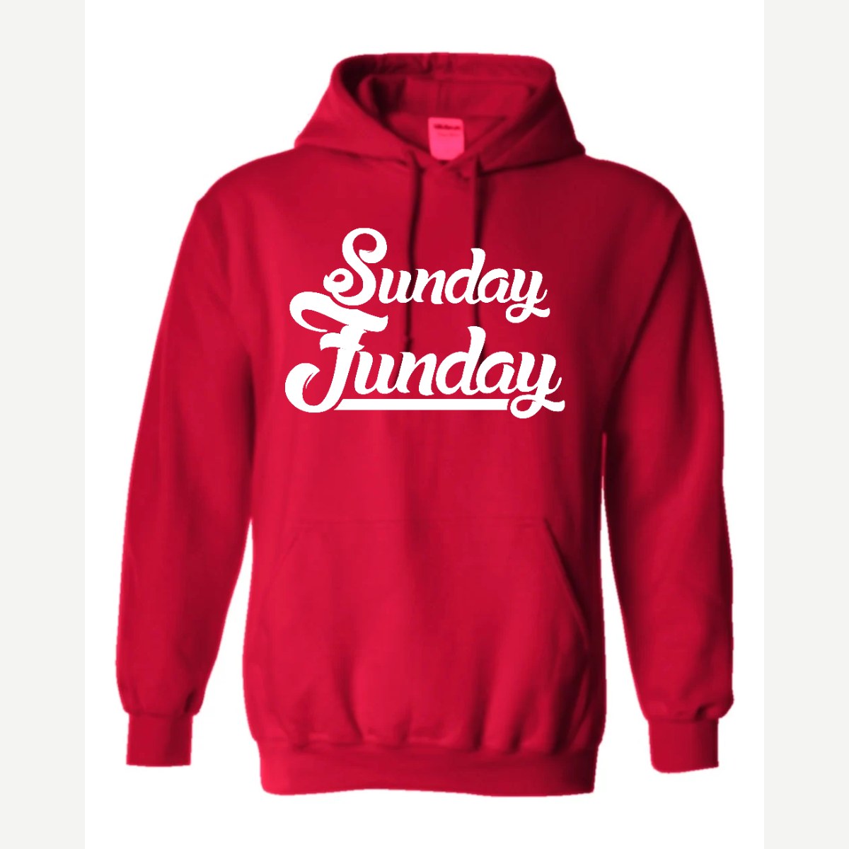 Sunday Funday — Hoodie / Red