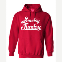 Sunday Funday — Hoodie / Red