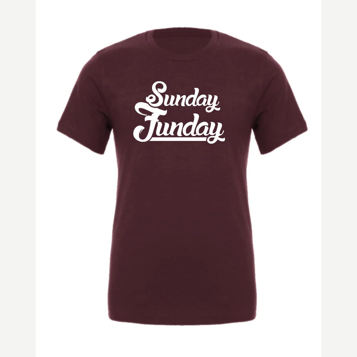 Sunday Funday — Premium Tee / Maroon