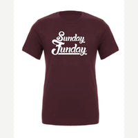 Sunday Funday — Premium Tee / Maroon