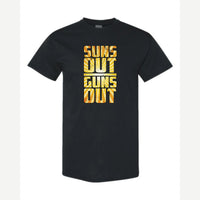 Suns Out Guns Out — Classic Tee / Black