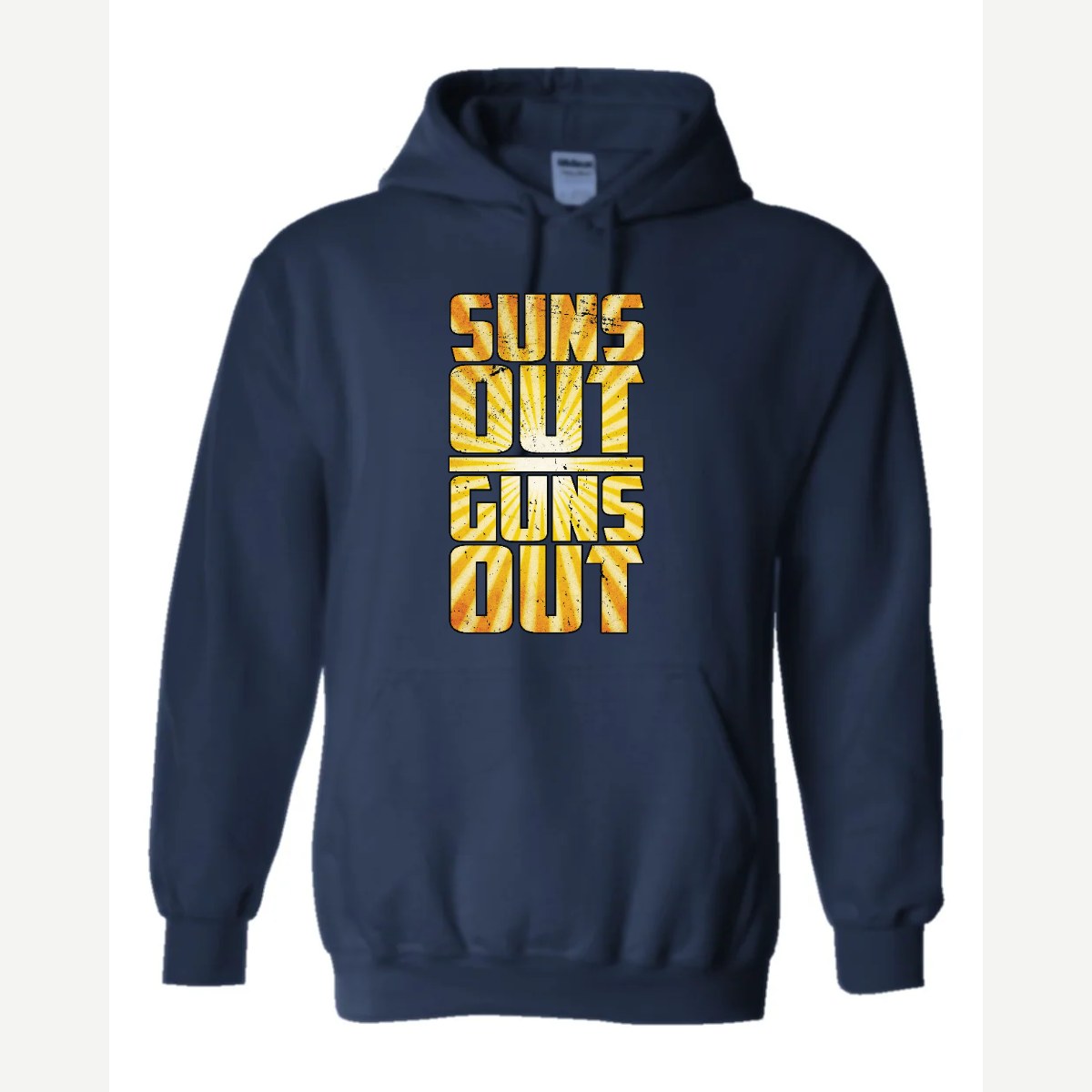Suns Out Guns Out — Hoodie / Navy