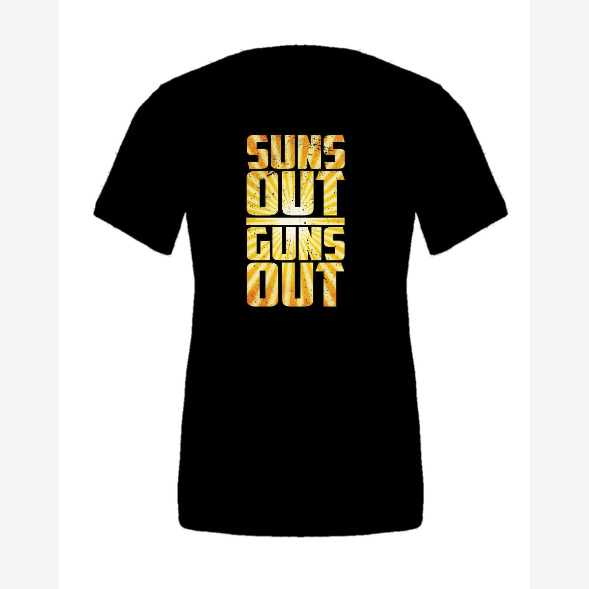 Suns Out Guns Out — Premium Tee / Black