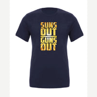 Suns Out Guns Out — Premium Tee / Navy