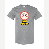 Super Pooper — Classic Tee / Sport Grey