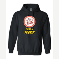 Super Pooper — Hoodie / Black
