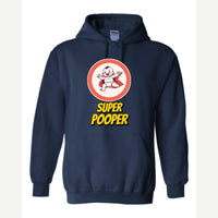 Super Pooper — Hoodie / Navy