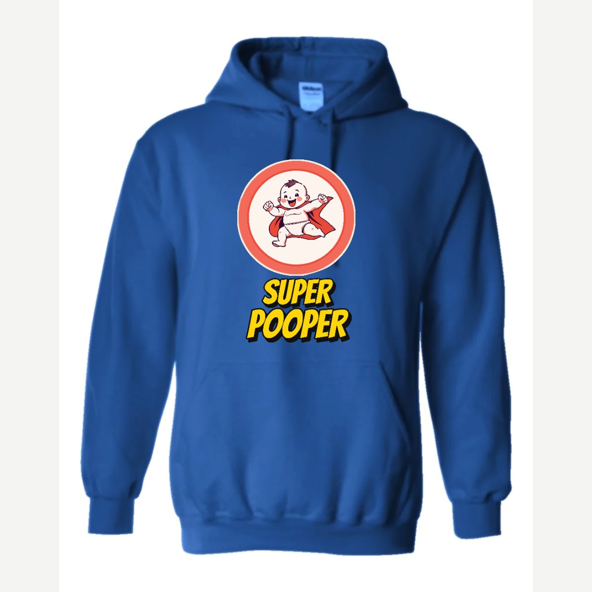 Super Pooper — Hoodie / Royal