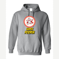 Super Pooper — Hoodie / Sport Grey