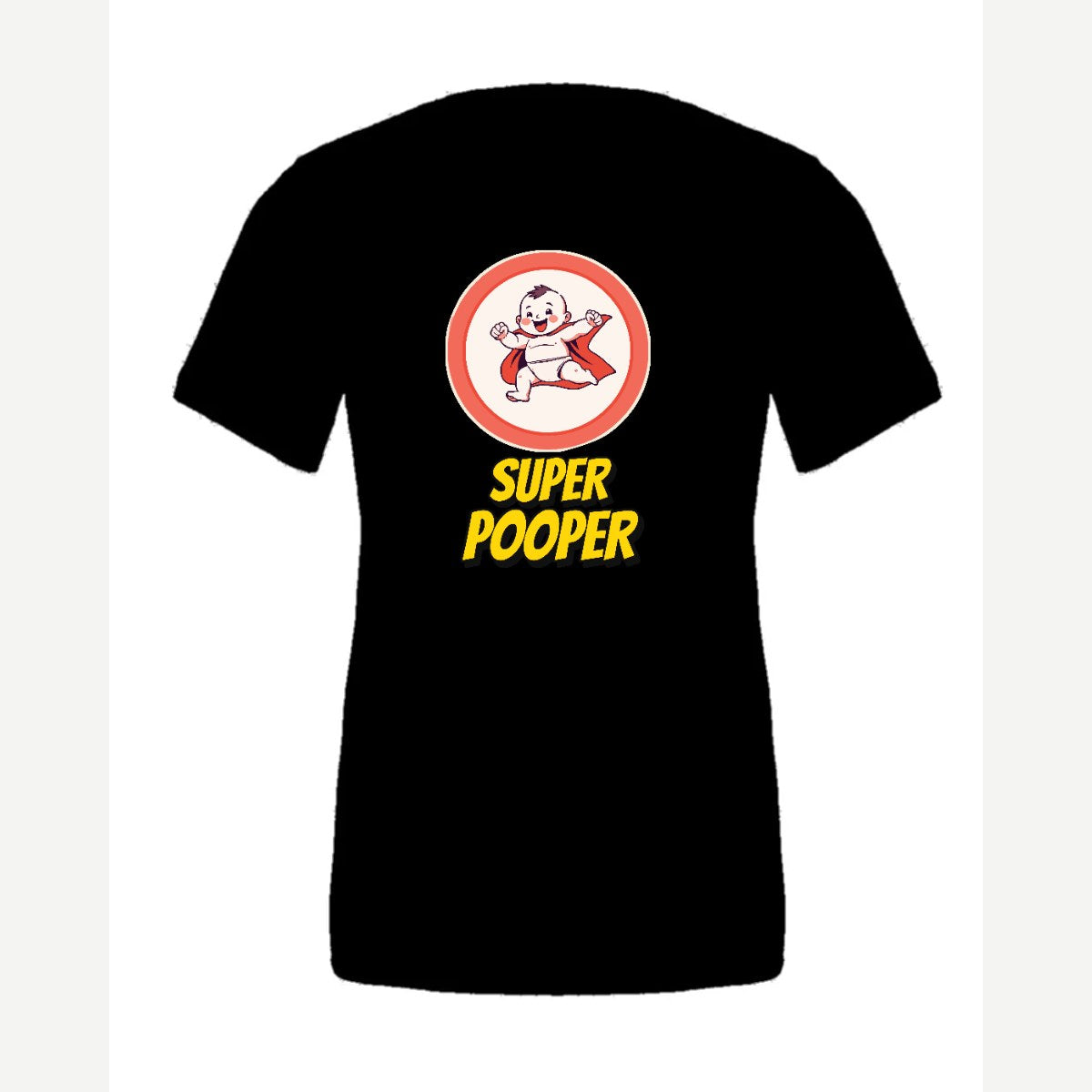 Super Pooper — Premium Tee / Black