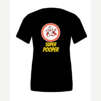 Super Pooper — Premium Tee / Black