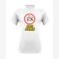 Super Pooper — Premium Tee / White