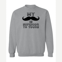 Superior Stash — Crewneck Sweatshirt / Sport Grey
