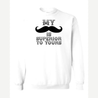 Superior Stash — Crewneck Sweatshirt / White
