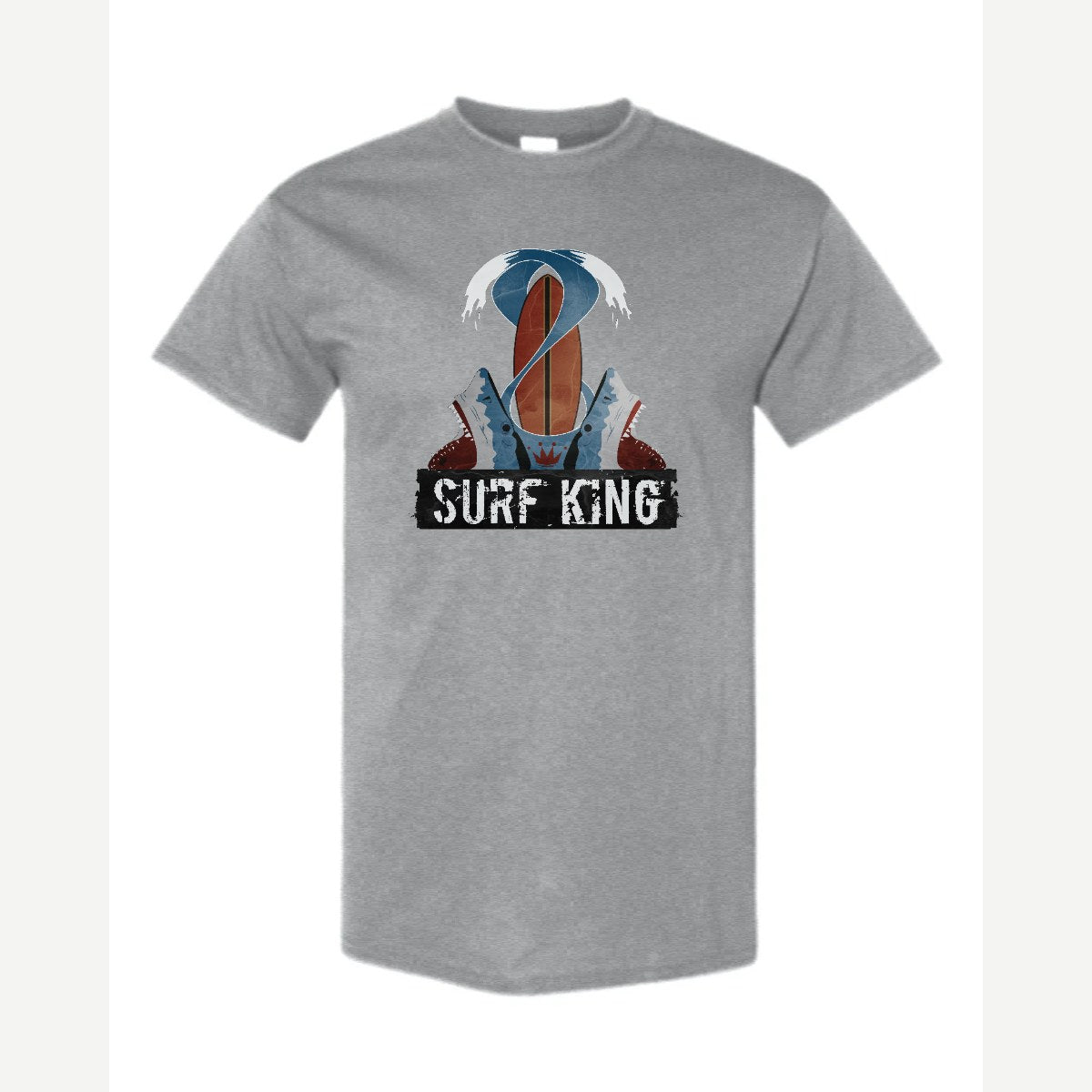 Surf King — Classic Tee / Sport Grey