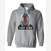 Surf King — Hoodie / Sport Grey