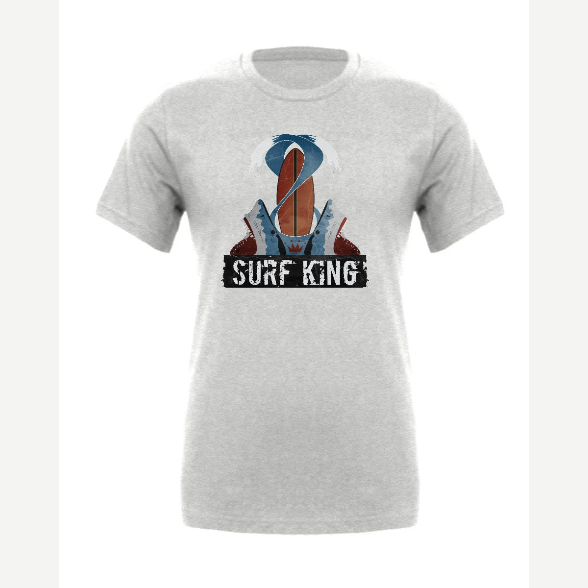 Surf King — Premium Tee / Athletic Heather