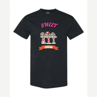 Sweet Crew (Candy Canes) — Classic Tee / Black
