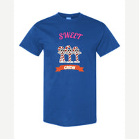 Sweet Crew (Candy Canes) — Classic Tee / Royal