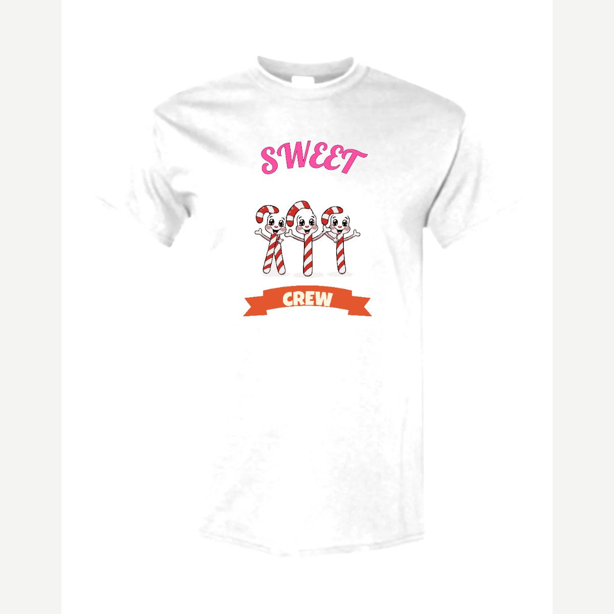 Sweet Crew (Candy Canes) — Classic Tee / White