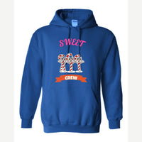 Sweet Crew (Candy Canes) — Hoodie / Royal