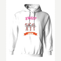 Sweet Crew (Candy Canes) — Hoodie / White