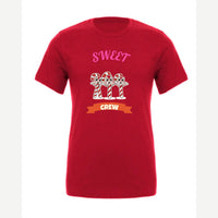 Sweet Crew (Candy Canes) — Premium Tee / Red