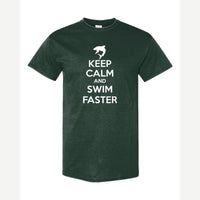 Swim Faster — Classic Tee / Forest Green