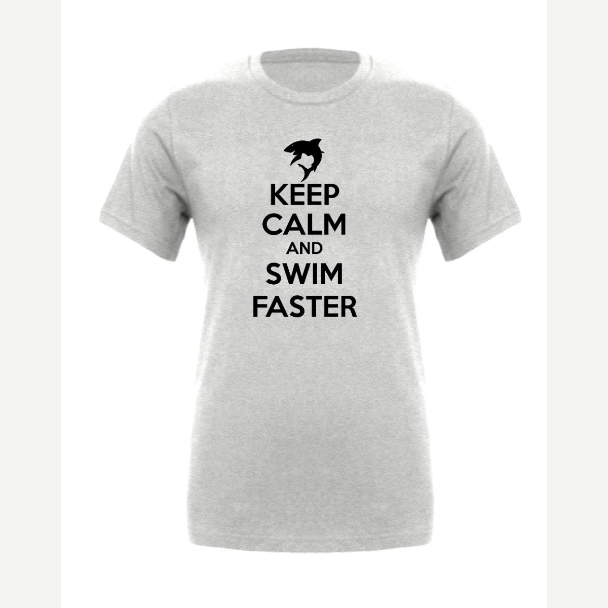 Swim Faster — Premium Tee / Athletic Heather