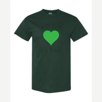 Swipe Right All Night — Classic Tee / Forest Green