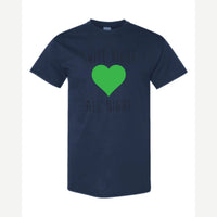 Swipe Right All Night — Classic Tee / Navy