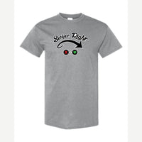 Swipe Right — Classic Tee / Sport Grey