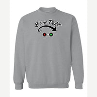 Swipe Right — Crewneck Sweatshirt / Sport Grey