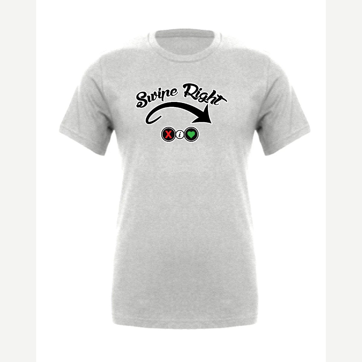 Swipe Right — Premium Tee / Athletic Heather
