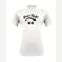 Swipe Right — Premium Tee / White