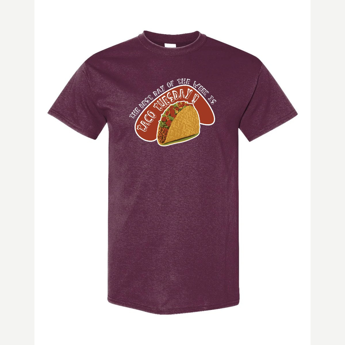 Taco Tuesday — Classic Tee / Maroon