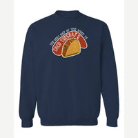 Taco Tuesday — Crewneck Sweatshirt / Navy