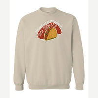 Taco Tuesday — Crewneck Sweatshirt / Sand