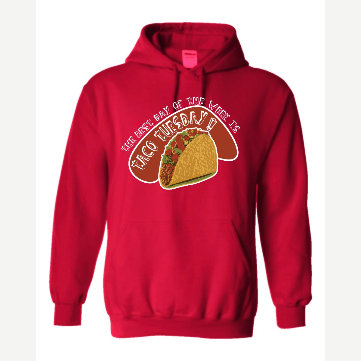 Taco Tuesday — Hoodie / Red