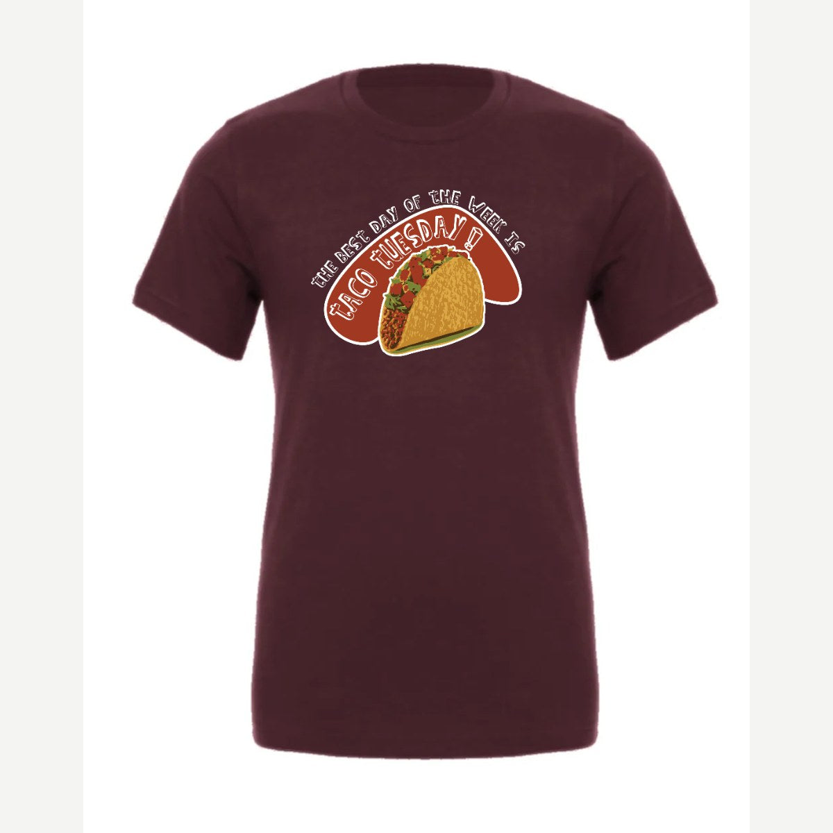 Taco Tuesday — Premium Tee / Maroon