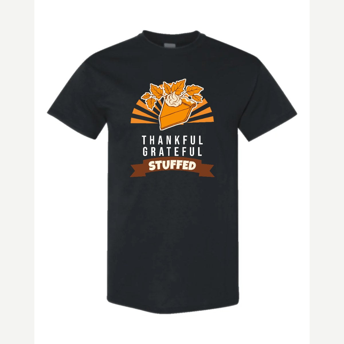 Thankful Grateful Stuffed — Classic Tee / Black