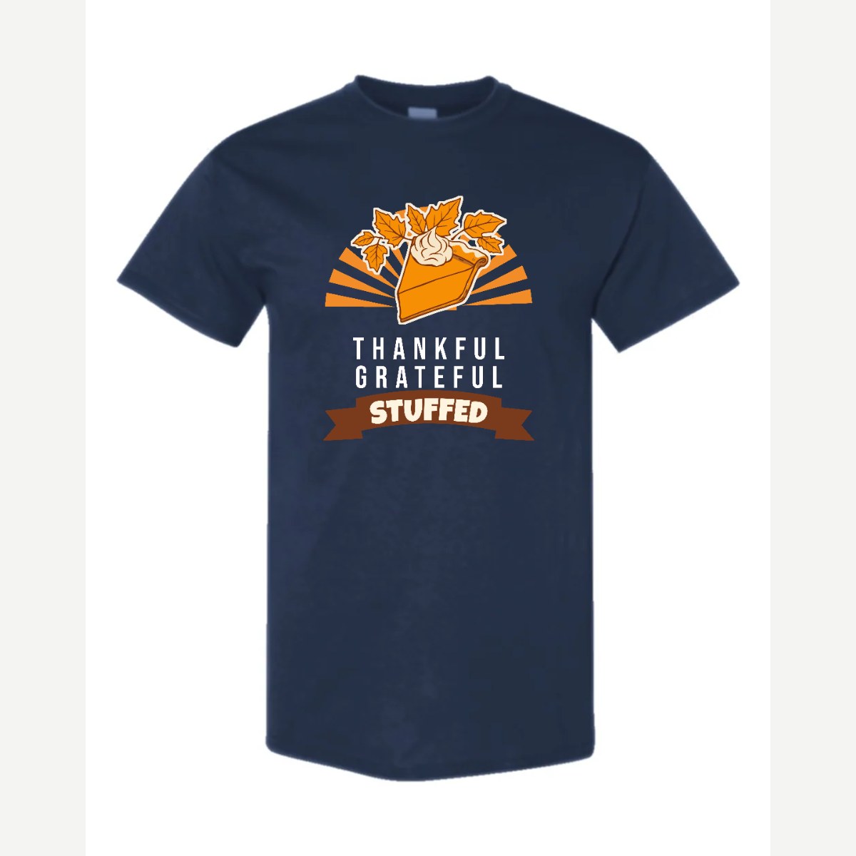 Thankful Grateful Stuffed — Classic Tee / Navy
