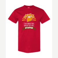Thankful Grateful Stuffed — Classic Tee / Red