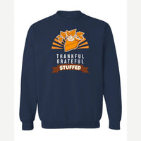 Thankful Grateful Stuffed — Crewneck Sweatshirt / Navy