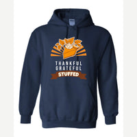 Thankful Grateful Stuffed — Hoodie / Navy
