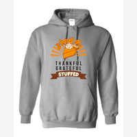 Thankful Grateful Stuffed — Hoodie / Sport Grey
