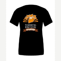 Thankful Grateful Stuffed — Premium Tee / Black