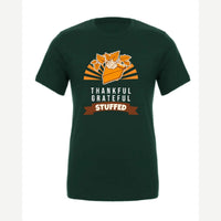 Thankful Grateful Stuffed — Premium Tee / Forest